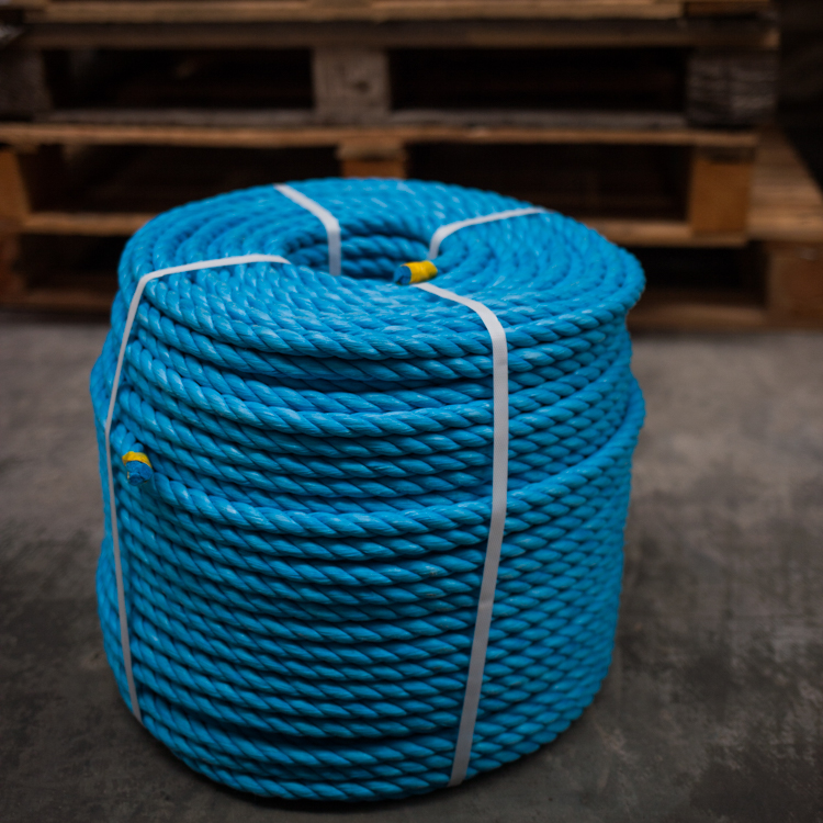 Blue Polypropylene Rope, 6mm Diameter 220m Coil