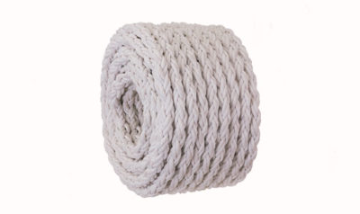 100FT X 10mm Anchor Rope With Snap Hook & Shackle – Spun Staple, Mooring Rope For Boat
